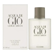 Giorgio Armani Acqua Di Gio 3.4 oz Men's Eau de Toilette Spray New & Sealed NEW picture
