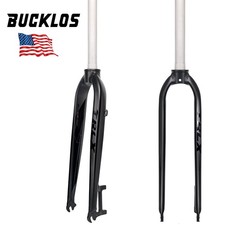BUCKLOS 26/27.5/29 inch MTB Bike Rigid Front Fork Alu Disc Brake QR 9x100mm Fork picture