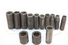 SNAP-ON Tools Impact Deep Socket Set, 13 pc., 1/2 drive 1/2