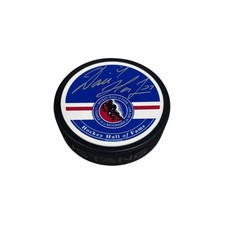 DOMINIK HASEK Signed Hockey Hall of Fame Puck picture