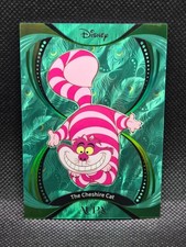 The Cheshire Cat 2025 Kakawow Aura Disney GREEN PEACOCK Refractor /25 SSP picture