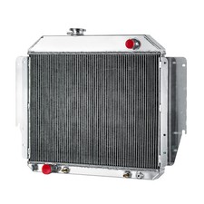 4-Row Aluminum Radiator For 79-1991 Ford E100 E150 E250 E350 Econoline 5.0L 5.8L picture