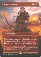 MTG Repercussion (1065) *Non-Foil* Borderless Mythic Secret Lair: Jaya NM picture