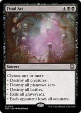 MTG Final Act [Modern Horizons 3 Commander] Near Mint Magic picture