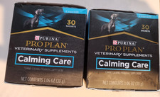2 x Purina Pro Plan Veterinary Supplements Calming Care for Dogs, 30pk each picture