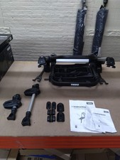 Thule OutWay Hanging 3-Bike Trunk Rack Black Aluminum 995005 Used picture
