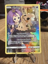 Pokémon Mimikyu TCG Cosmic Eclipse Holo Card 245/236 Secret Rare picture
