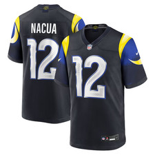 Nike Puka Nacua Los Angeles Rams Mens NFL Rivalries Collection Game Jersey picture