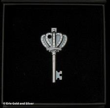 2023 $5 Cook Islands Antique Finish UHR Key to my Kingdom 1 oz Silver in OGP picture