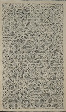 Hand-Tufted Modern Area Rug 5x8 Ft Oriental Wool Geometric Elegance Carpet picture