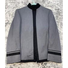 Vtg West Point Military Academy Mens 38 Cadet Jacket Gray Wool Uniform 151A picture