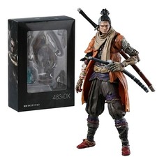 Figma 483-DX Sekiro Shadows Die Twice Wolf 15.5cm Action Figure remastered picture