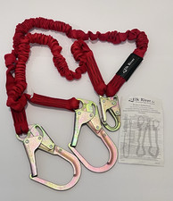 Elk River Flex Nopac Twin Leg Y Lanyard Energy Absorber Hooks 35478 New picture
