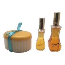 3PC Vintage GIORGIO Beverly Hills Body Powder 5.3 Oz. + Eau de Toilette Sprays picture