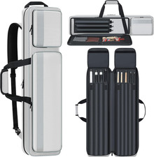 Pool Cue Case 4X5, Pool Stick Case for 4 Butts and 5 Shafts picture