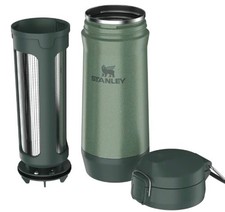 Yerbera Stanley Classic Stay Fresh 500 Verde Despolvillador De Yerba Mate Tamiza picture