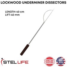 Lockwood Underminer Breast Dissectors 40 cm Plastic Surgery Instruments picture