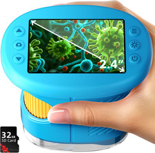Odatay 4K 1000X Digital Microscope for Kids with 32G Card, Long Distance View... picture