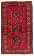 Vintage Traditional Hand-Knotted Area Rug 3'2