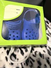 Crocs Littles Classic Clogs - Cerulean Blue (11441-405) Toddler C2/C3 Shoes picture