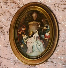 Framed Portrait Print Women & People, Made in Italy, Small 6 x 4 in picture