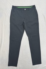 Bonobos Mens Golf Slim Taper Pants Dark Gray Size 34 picture