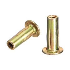 25pcs 5/16-18 Multi-Grip Rivet Nuts Pre-Bulbed Finish Carbon Steel Plus Nuts picture