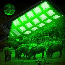 Hog Lights 12000LM Waterproof, Green Light for Night Hunting with Remote Control picture