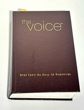 The Voice Bible Hardcover Step Into the Story of Scripture Thomas Nelson Brown picture