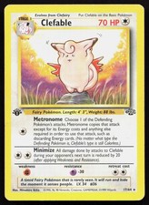 Clefable 17/64 1ST EDITION Jungle Pokemon picture