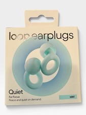 Loop Earplugs Quite 2 for Focus Peace And Quiet On Demand- Mint #CA5 picture