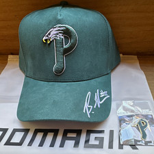 OFFICIAL BRANDON GRAHAM/ NOMAGIK COLLAB , PHILLY EAGLE THEMED HAT, ALL SUEDE picture