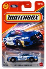 Matchbox   2025 Ford Mustang Police Blue 100/125 picture