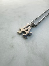 LA Dodgers Necklace - 3mm Rope - 22