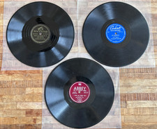 3 Vintage Country Hillbilly 78 RPM Records Zeke Manners Walt Shrum Bud Messner picture