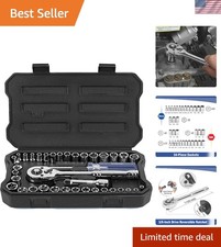 Durable 39-Piece Socket Set with Quick-Release Ratchet & Extension - Automotive picture