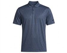 Nike Dri-Fit Men's Large Dark Blue Vapor Striped Golf Shirt Polo DH0811-437 picture