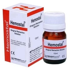 2 X Hemostal Hemo Stop Hemostatic Aluminium Chloride Liquid Dental Prevest 2028 picture