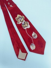 vintage 1940s 1950s rayon swing tie necktie excellent picture