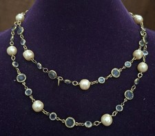 Auth Vintage 1981 Chanel Clear Crystal 