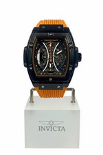 69842 Invicta S1 Rally Mens 50mm Orange Silicone Strap Chronograph Watch picture