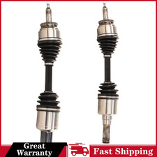 Fits 2015-2018 Ford F-150 4WD Front Pair 2x TrakMotive CV Axle Shaft CV joint_Re picture