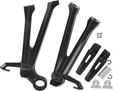Motorcycles Rear Passenger Foot Pegs Footrest Bracket Fit For Suzuki GSXR 600... picture
