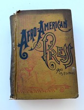 1891 Afro-American Press & Its Editors Garland Penn African American Journalism picture