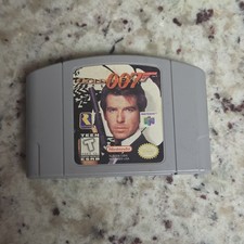 GoldenEye 007 (Nintendo 64 N64, 1997) Authentic, Tested & Works picture