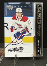 2021-22 Upper Deck Series 1 - Young Guns Cole Caufield #201 (RC) picture