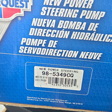 New Power Steering Pump picture