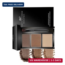 Eyebrow powder three-color brow disc waterproof eyebrow powder eyebrow makeup ki picture