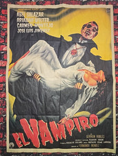 ORIGINAL 1957 El Vampiro - The Vampire - Cinema Movie Poster - 27