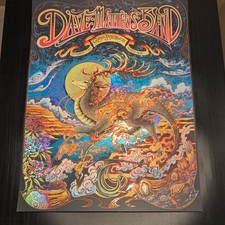 Miles Tsang Dave Matthews Band DMB Gorge, WA 9/4/21 Foil Poster picture